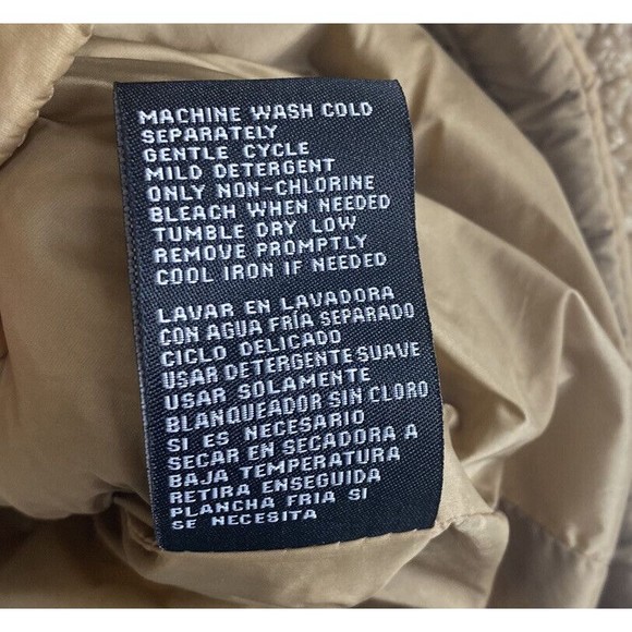 1 Madison Expedition Teddy Jacket Coat Women’s Medium Hooded Full Zip Tan - Picture 8 of 12